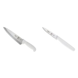 mercer culinary ultimate white 8-inch chef's knife and 3-inch paring knife