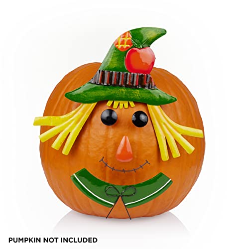 Alpine Corporation LAZ156A Alpine Seasonal Kit Harvest Pumpkin Decor, 10 x 0.2 x 8, Multi