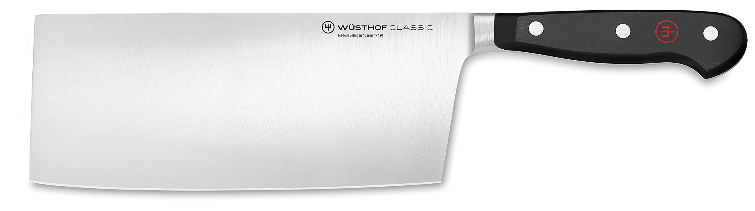 Wüsthof Classic 7" Asian Chef's Knife, Black