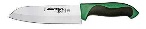 Dexter 7" Santoku Knife, Green Handle