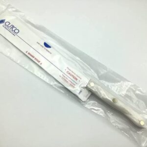 CUTCO Model 1725 French Chef Knife with White "Pearl" handle..........9.2" High-Carbon Stainless blade........5¾" thermo-resin handle...in factory-sealed plastic bag.