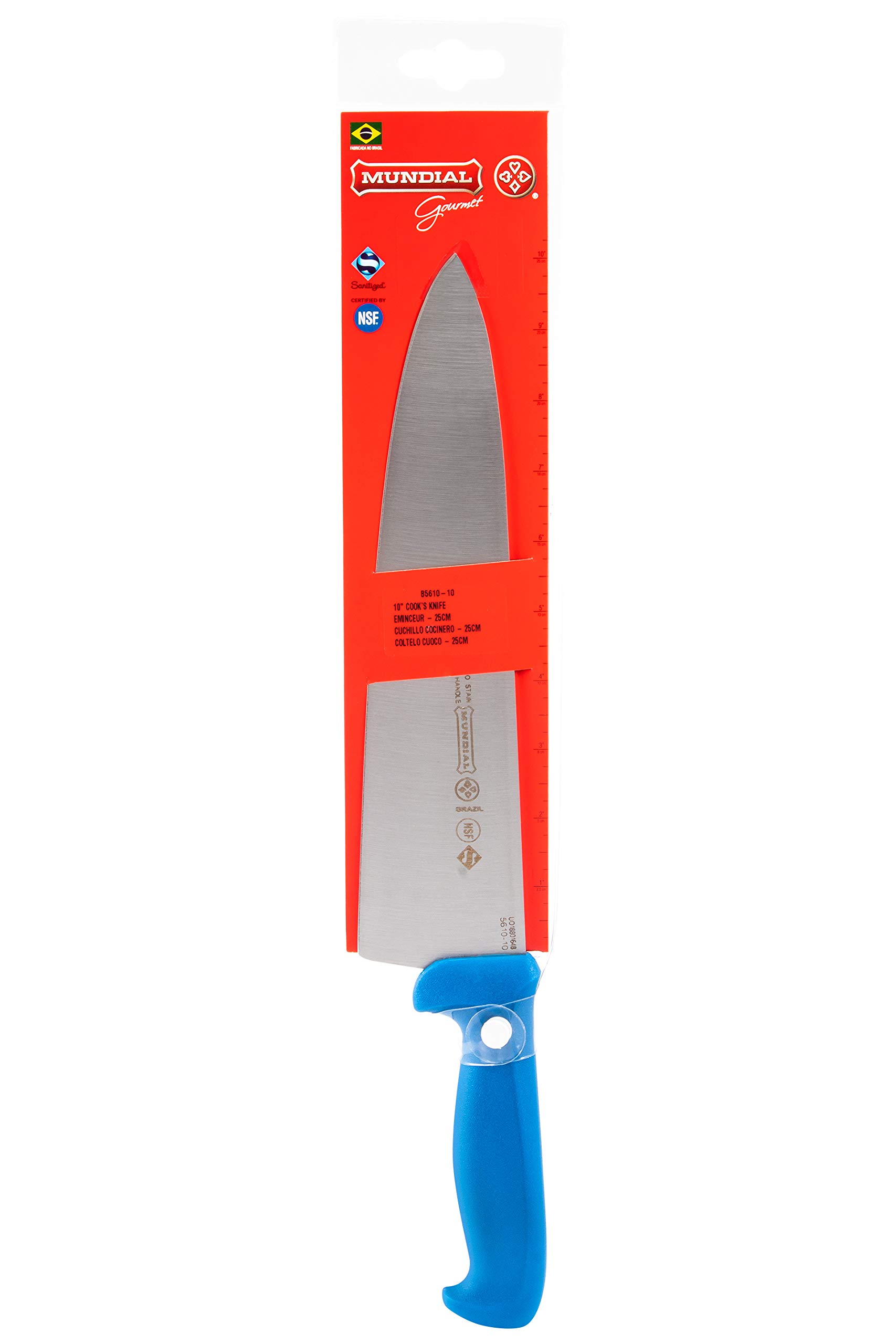 Mundial Blue 5600 Series 10 in Cook or Chef's Knife Handle