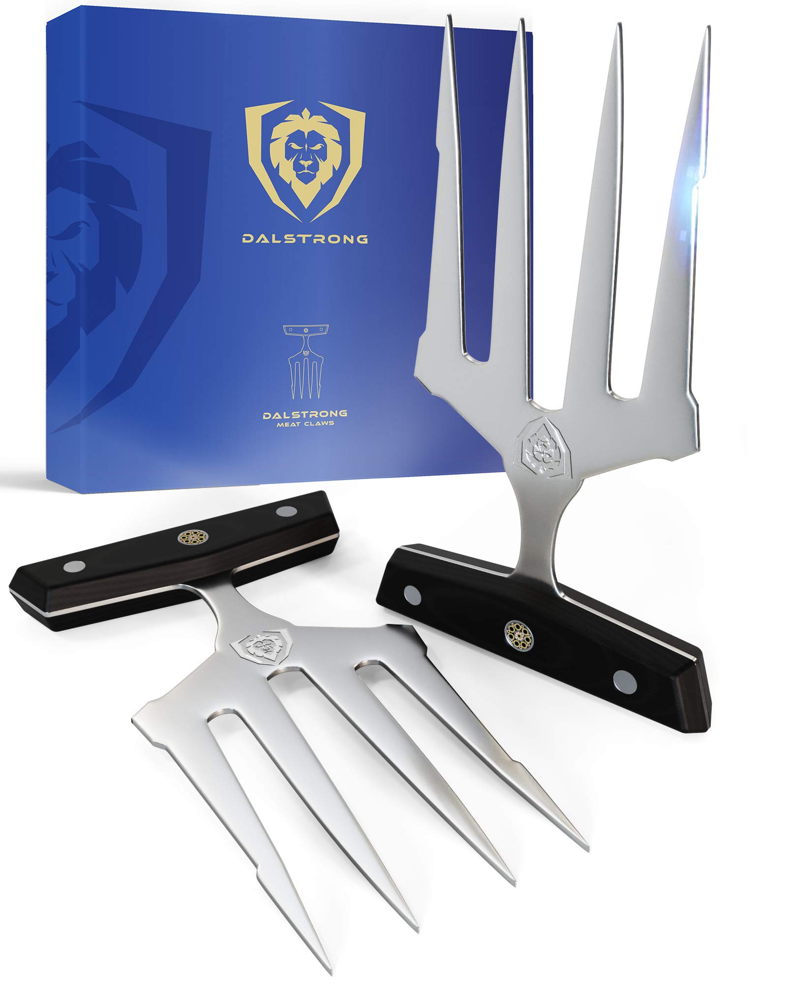 Dalstrong The Gladiator Series Elite Chef & Cleaver Hybrid Knife 8" - "The Crixus Bundled Meat Shredding Claws