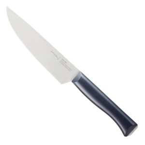 opinel intempora 6 inch chef knife – smaller sized, easy to handle, full tang construction, ideal for cutting, chopping, slicing,silver,one size,254526