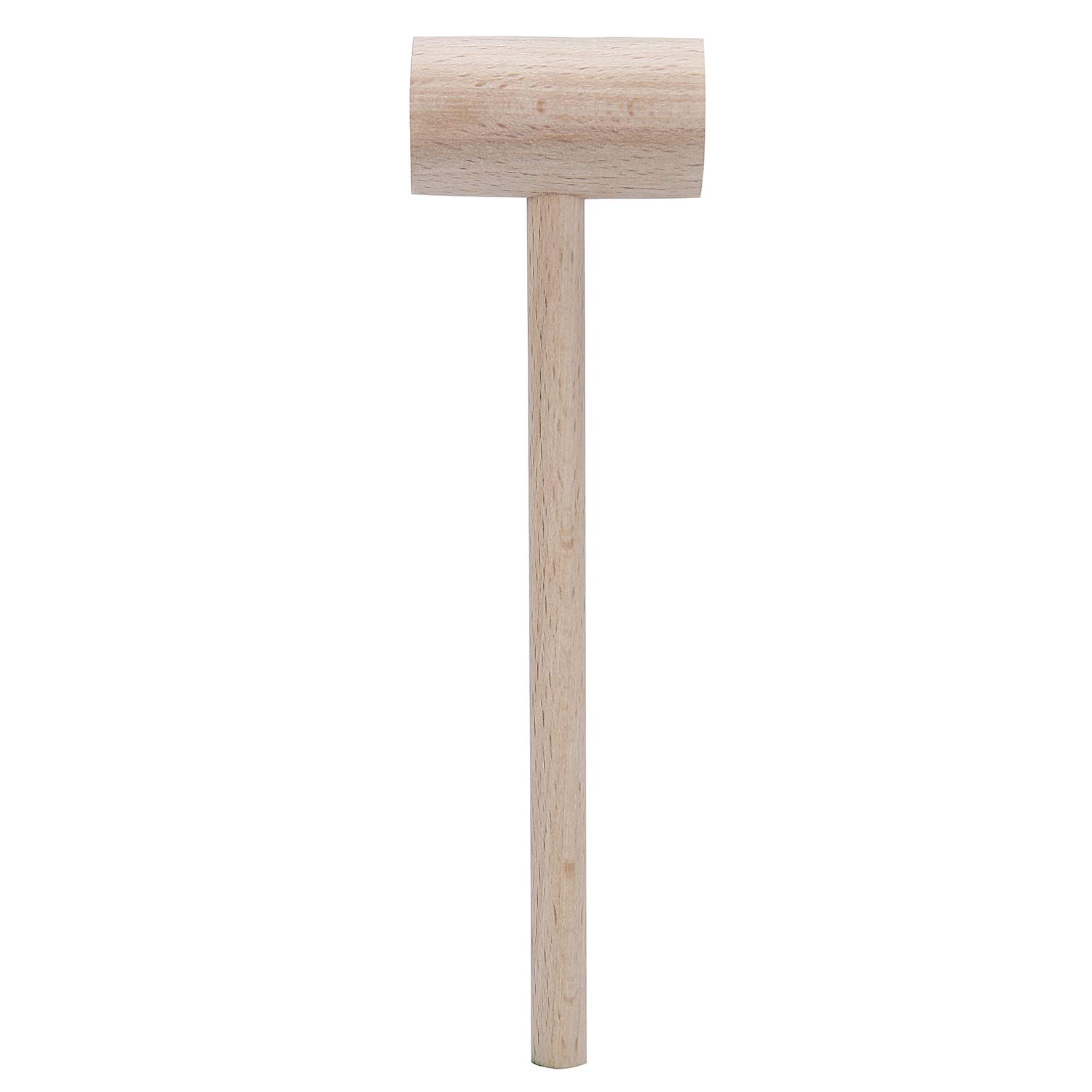 12 Pack Wooden Crab or Lobster Mallets Seafood Hammers, Natural Beechwood