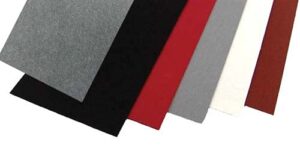 jantz usa fiber spacer material, set of 6 assorted color pieces, 0.03" thick, 5" x 10" sheet