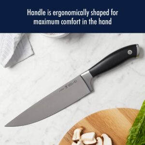 HENCKELS Forged Elite Razor-Sharp 3-Piece Kitchen Knife Set, Chef Knife, Paring Knife, Bread Knife, German Engineered Informed by 100+ Years of Mastery