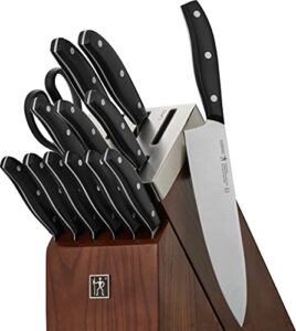 henckels international self sharpening definition knife block 14pc