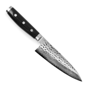 enso hd 6" chef's knife - made in japan - vg10 hammered damascus stainless steel