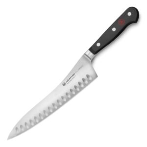 wusthof classic 8" hollow edge wunder knife - offset carving/slicing knife