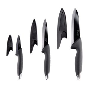 ozeri elite chef black ceramic 6-piece knife set