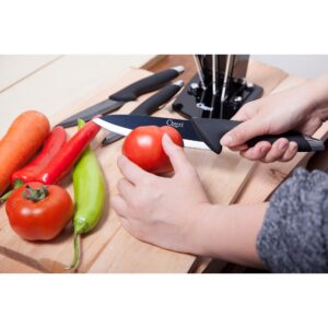 Ozeri Elite Chef Black Ceramic 6-Piece Knife Set