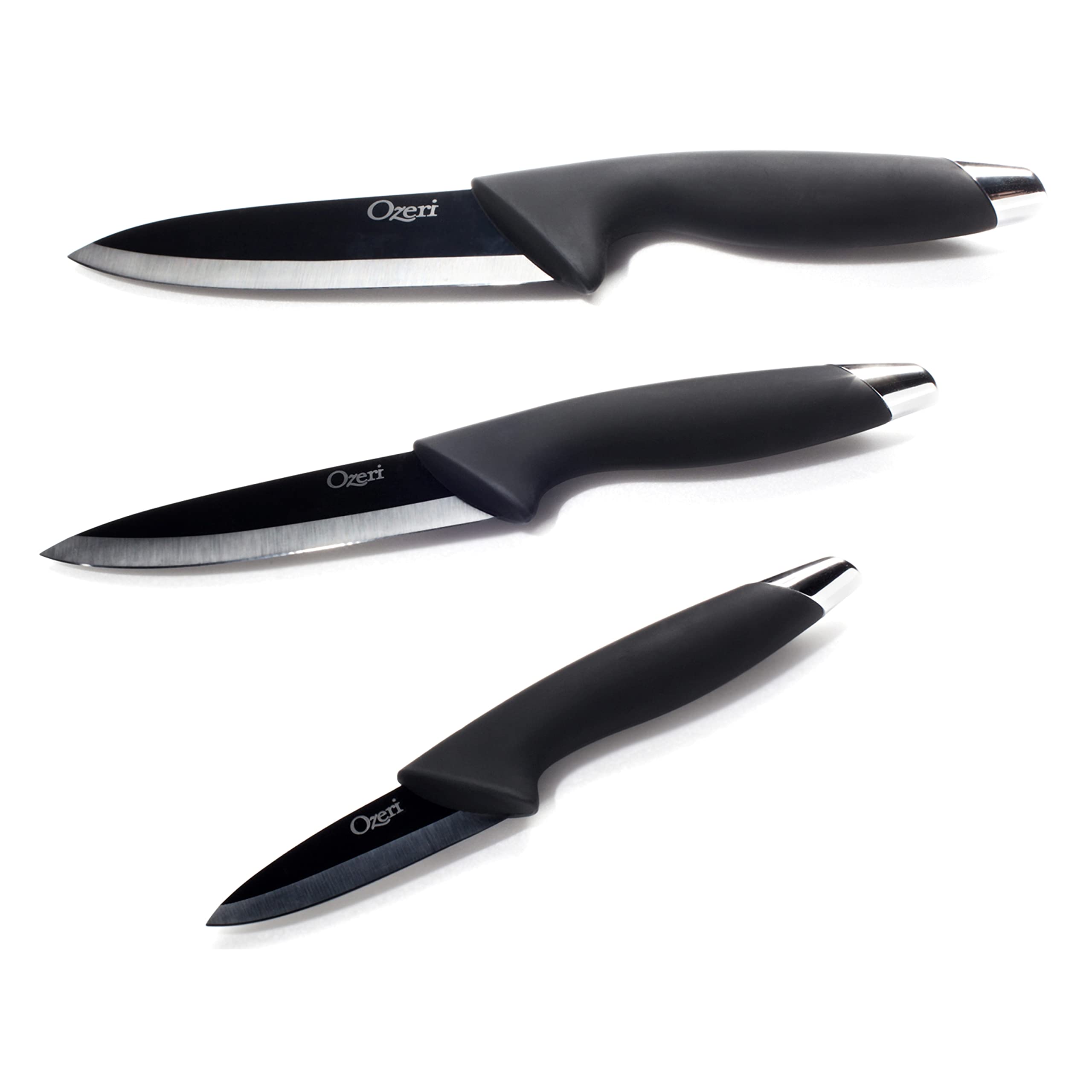 Ozeri Elite Chef Black Ceramic 6-Piece Knife Set