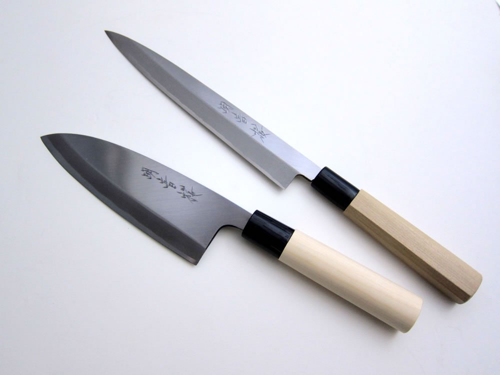 Kitchen knife set kitchen knife set Dottokomu willow blade knife, two "bright sound Sakura" (Akane Suzaku et al.) Left-handed (japan import)