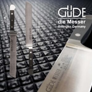 Güde Alpha Series Hand Forged/Serrated Bread Knife, 8-in - Ice Hardened Steel - Made in Solingen, Germany Since 1910