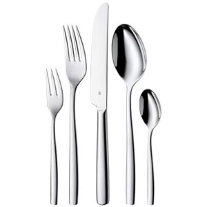 wmf cutlery set 60-piece for 12 people palma cromargan 18/10 stainless steel polished