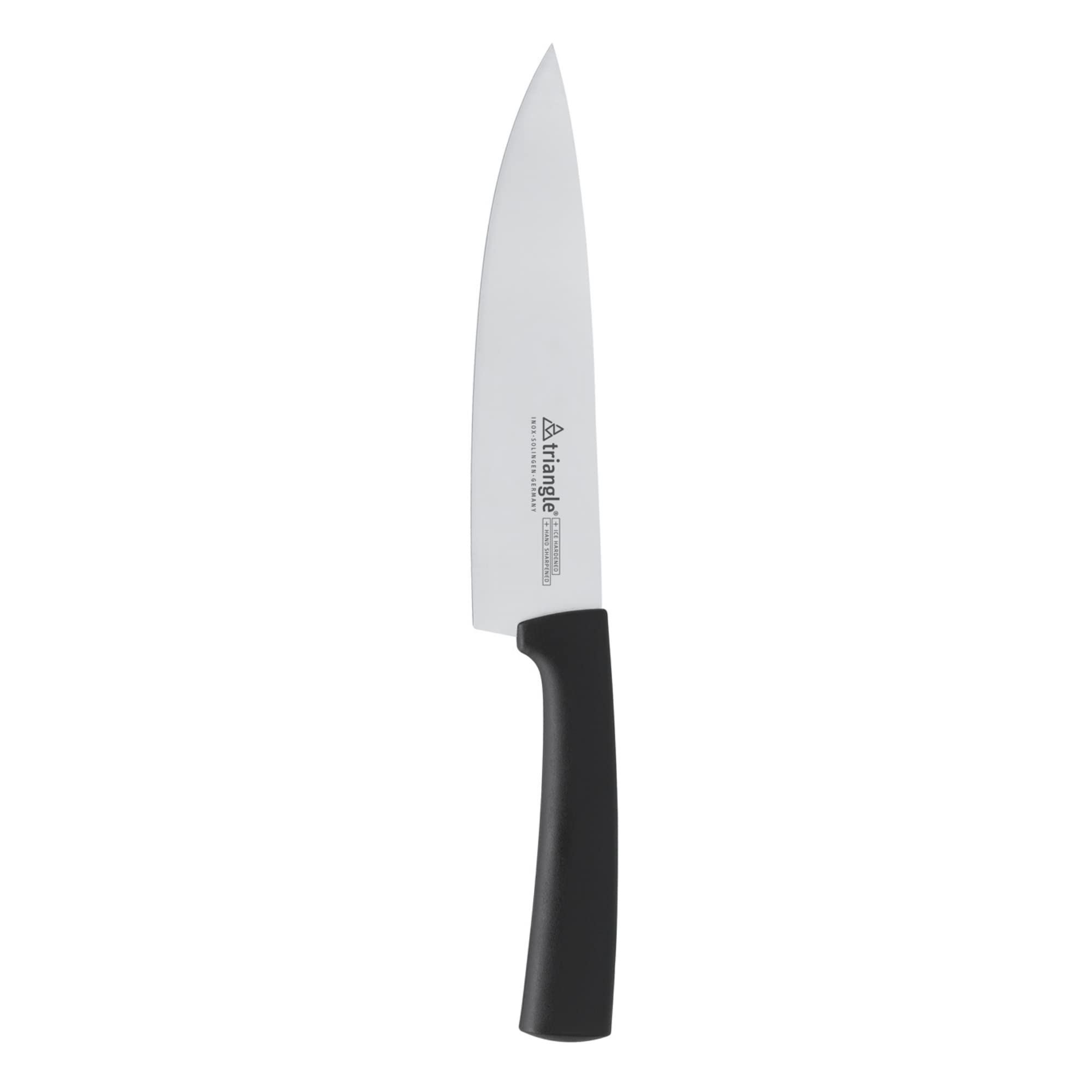 triangle Chef’s Knife - 7” Stainless Steel Blade - Lightweight, Balanced Handle - Dishwasher Safe - Made in Germany