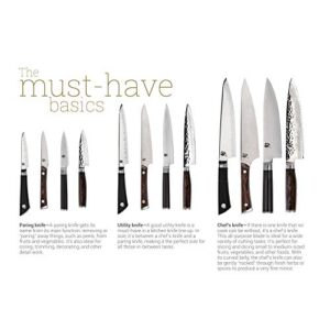 Shun Cutlery Classic 2-Piece Starter Set 8, Multi-Purpose Hollow Ground Chef’s 3.5-inch Paring Knife are The Essential Kitchen Duo, Exquisitely Handcrafted Japanese