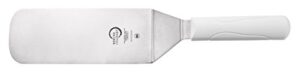 mercer culinary millennia turner handle, 8 inch x 3 inch blade, white handle