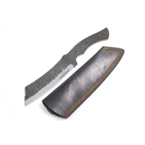 old ram handmade collection chopper clever machete full tang fix blade knife 14" overall 1075 hand forged carbon steel (b.blade)