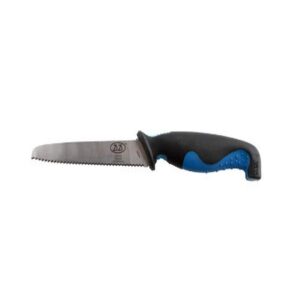 dexas 4.5 inch serrated slicing knife with non-slip grip