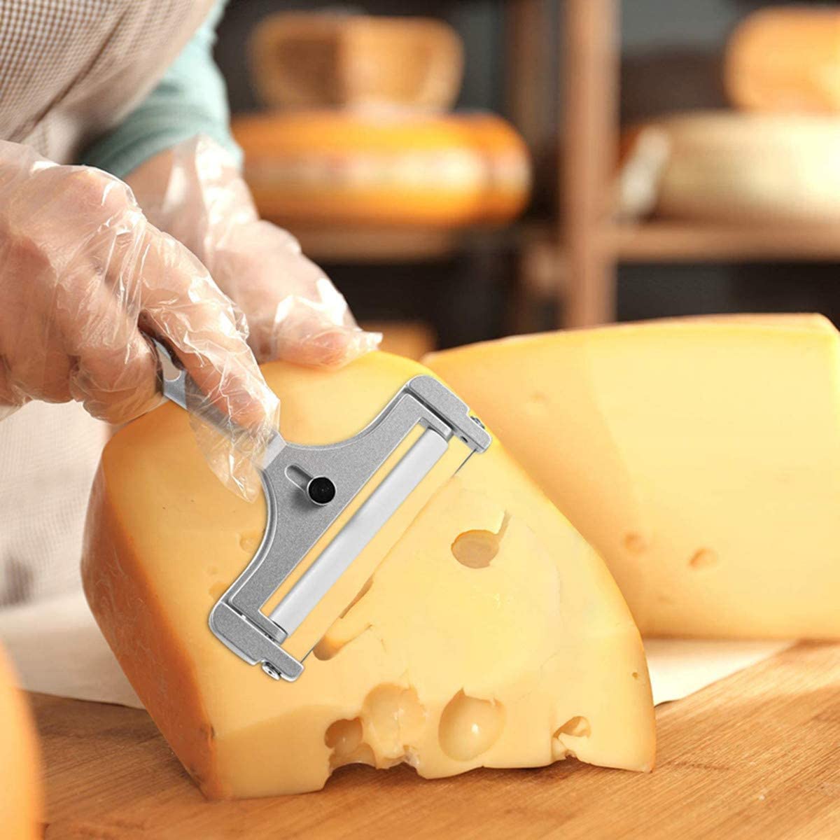 Antaijihua cheese slicer with wire, adjustable thickness cheese cutter