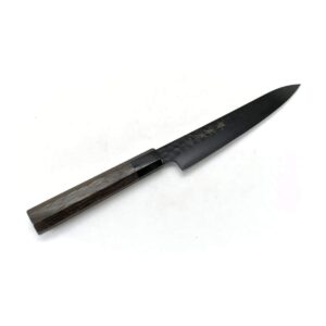 sakai takayuki/kurokage series vg-10 hammered paring knife 150 mm/5.9" black