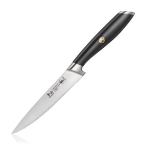 cangshan l series 1027389 german steel forged 5" serrated utility knife