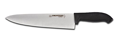 Dexter-Russell SG145-10 Chef/Cook's Knife 10" Blade, Sofgrip Handle - Black