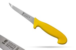 smi - 5 inch solingen boning knife straight meat knife professional sharp kitchen knife solingen knife - made in germany