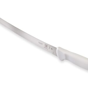 Mercer Culinary Ultimate White 10" Curved Wavy Edge Bread Knife, White