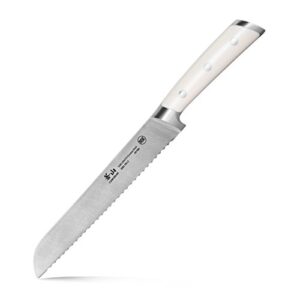 cangshan s1 series 59700 german steel forged bread knife, 8-inch