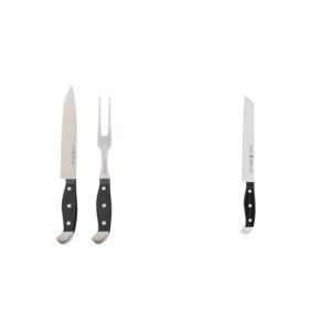 henckels statement razor-sharp carving set + bread knife, german engineered informed by 100+ years of mastery