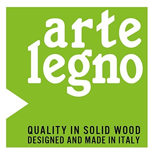 Arte Legno knife block, Small, Walnut