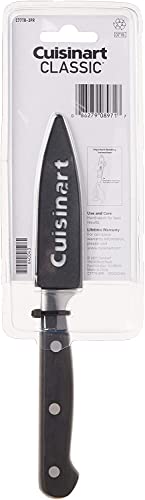 Cuisinart C77TR-3PR Triple Rivet Collection 3.5" Paring Knife, Black