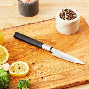 Kai Wasabi Black Paring Knife, 4-Inch