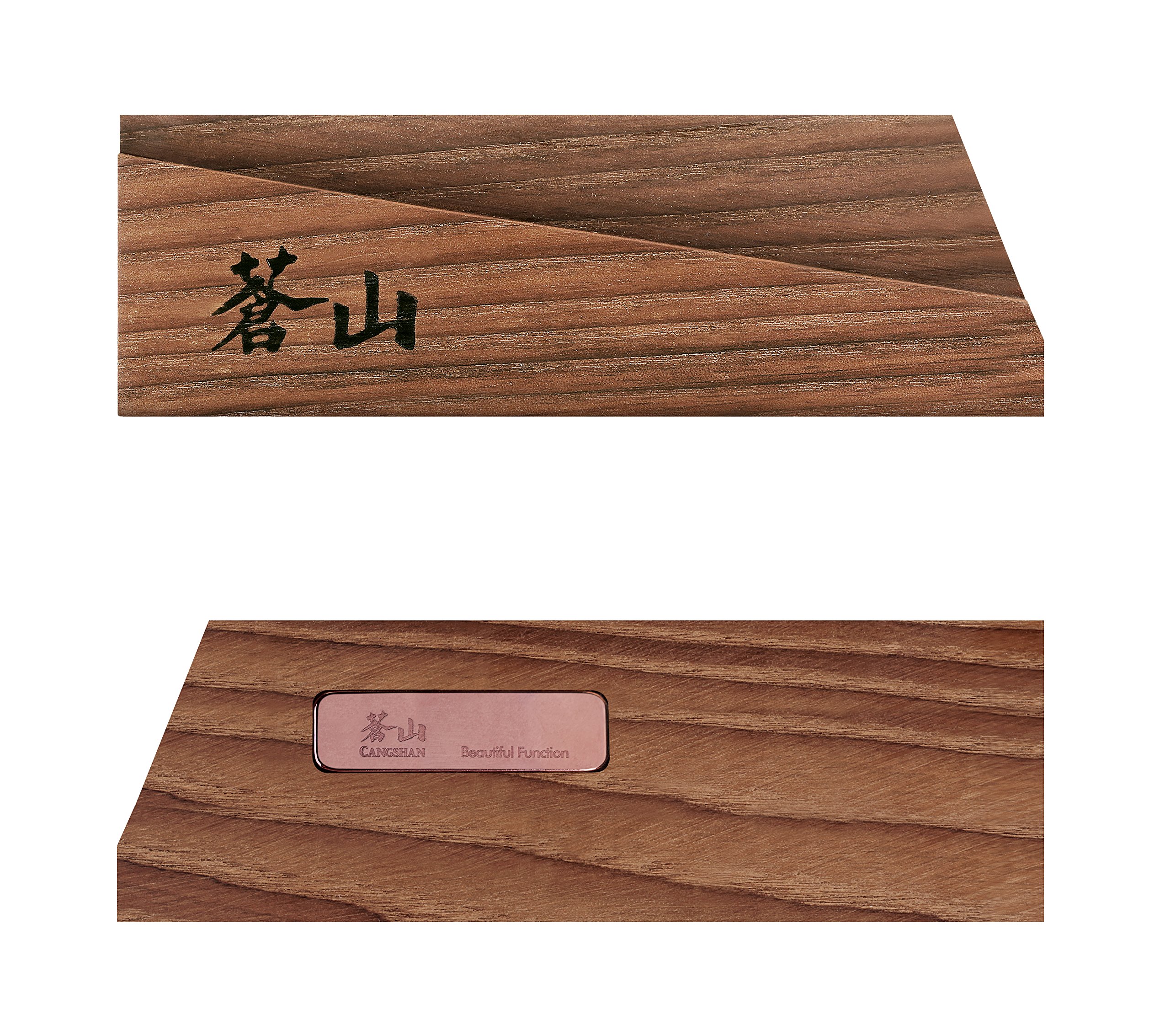 Cangshan 1021509 Solid Ash Wood Magnetic ANCHOR Knife Sheath Only for 3.5-Inch Paring Knife