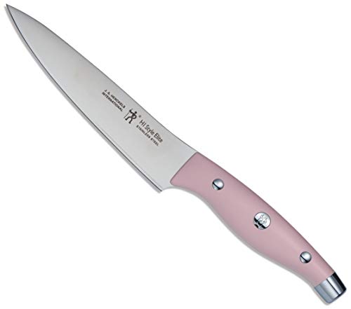 Henckels 16880-431 HI Style Elite Petty Knife, 5.1 inches (130 mm), Peach Knife, Made in Japan, Fruit, Small Knife, Stainless Steel, Dishwasher Safe, Made in Seki, Gifu Prefecture