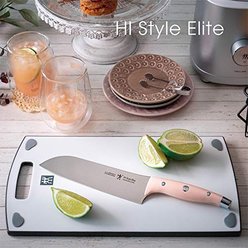 Henckels 16880-431 HI Style Elite Petty Knife, 5.1 inches (130 mm), Peach Knife, Made in Japan, Fruit, Small Knife, Stainless Steel, Dishwasher Safe, Made in Seki, Gifu Prefecture