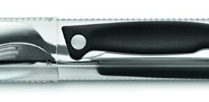 Victorinox Swiss Classic Paring Knife, Fork and Spoon Set Black 3 piece