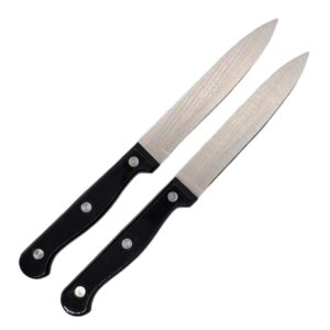 handy housewares 2-piece 8.5" paring knives set - great for cutting fruits and veggies (1 set)