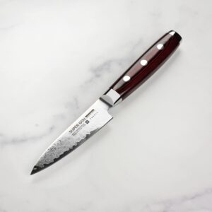 Yaxell Super Gou 4" Paring Knife - Made in Japan - 161 Layer SG2 Stainless Damascus