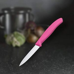 Victorinox Swiss Classic 3.1-inch Straight Edge Paring Knife, Pink