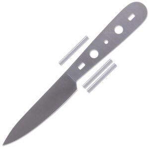 ezsmith savannah paring knife - diy knife kit - (blade & pinstock only)