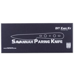 EZSMITH Savannah Paring Knife - DIY Knife Kit - (Blade & Pinstock Only)