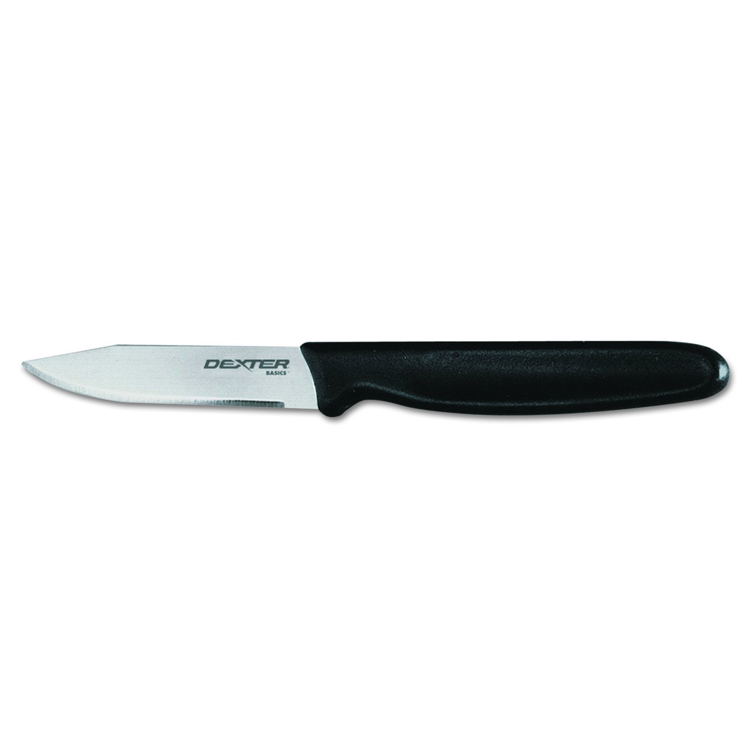 Basics P40003 2-3/4" Paring Knife with Polypropylene Handle , Black