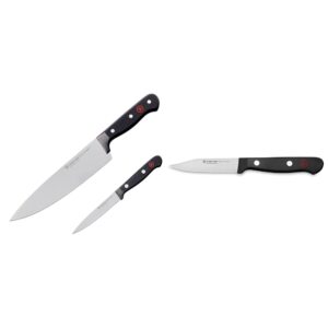 wÜsthof gourmet 2-piece chef's knife set & gourmet 3" paring knife