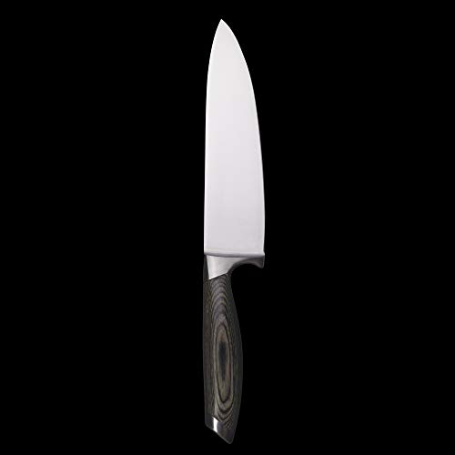 Schmidt Brothers - Bonded Ash 6" Chef Knife, Multipurpose Kitchen Cutlery Made with High-Carbon German Stainless Steel