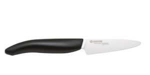 kyocera revolution series 3-1/7-inch paring knife, white blade
