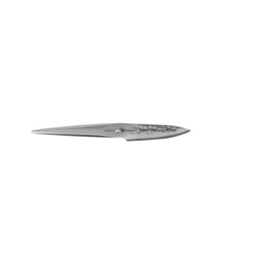 chroma 3 1/4" paring knife hammered finish kitcen cutlery, multicolor